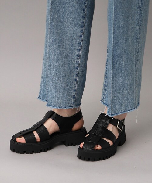 DRESSTERIOR(ドレステリア)の「Dhyana.(ディアナドット)ボリュームソールグルカサンダル 990556(サンダル・レディース・ブラック・75/65)」の7枚目の写真