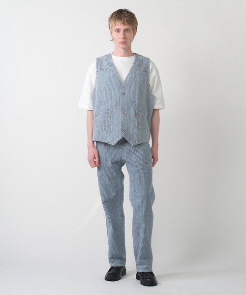 Levi's(リーバイス)の「Levi's/リーバイス 555(TM) リラックスストレート ユーティリティ ジーンズ(デニムパンツ・メンズ・ライトインディゴブルー/インディゴブルー/ブルー系その他・W28 L32/W29 L32/W30 L32/W31 L32/W32 L32/W33 L32/W34 L32/W36 L32)」の18枚目の写真