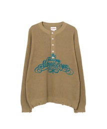 Henry Neck Knit Sweater