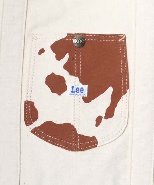 Lee(リー)の「Lee/リー キャンバス デニム ロゴ ピスネーム ワンポイント刺繍 カバーオールポケット トートバッグ/レディース メンズ(トートバッグ・レディース・ブラック/ネイビー/グレー/ブルー/ホワイト系その他/ホワイト系その他2・FREE)」の18枚目の写真