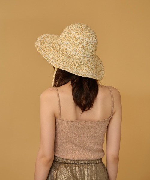 arth（アース）の「arth  Flower Braid Capeline / アース（ハット・レディース・イエロー/ネイビー・M/57.5cm）」の21枚目の写真