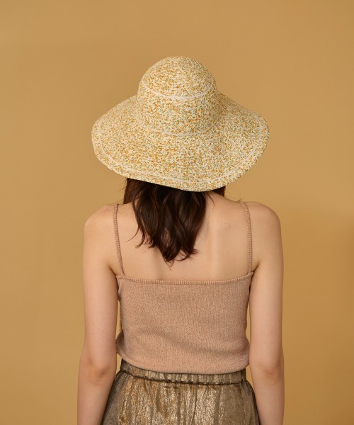 arth（アース）の「arth  Flower Braid Capeline / アース（ハット・レディース・イエロー/ネイビー・M/57.5cm）」の22枚目の写真