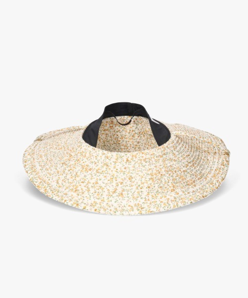 arth（アース）の「arth  Flower Braid Capeline / アース（ハット・レディース・イエロー/ネイビー・M/57.5cm）」の10枚目の写真