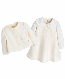 moimoln（モイモルン）の「【フォーマル3点セット】ローチェトップス＆ワンピース＆ジャケット（セットアップ）」