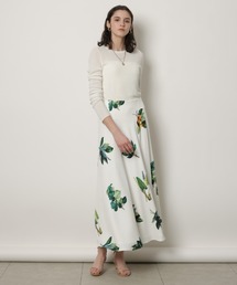CADUNE（カデュネ）の「グリーンリーフスカート（スカート）」 - WEAR