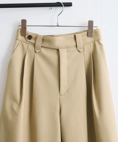 VIS（ビス）の「【洗える/防シワ】チノライクグルカワイドパンツ（その他パンツ・レディース・ベージュ/ネイビー/カーキ・S/M）」の17枚目の写真