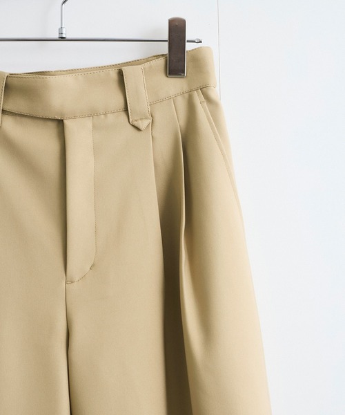 VIS（ビス）の「【洗える/防シワ】チノライクグルカワイドパンツ（その他パンツ・レディース・ベージュ/ネイビー/カーキ・S/M）」の18枚目の写真