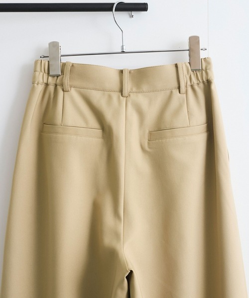 VIS（ビス）の「【洗える/防シワ】チノライクグルカワイドパンツ（その他パンツ・レディース・ベージュ/ネイビー/カーキ・S/M）」の21枚目の写真