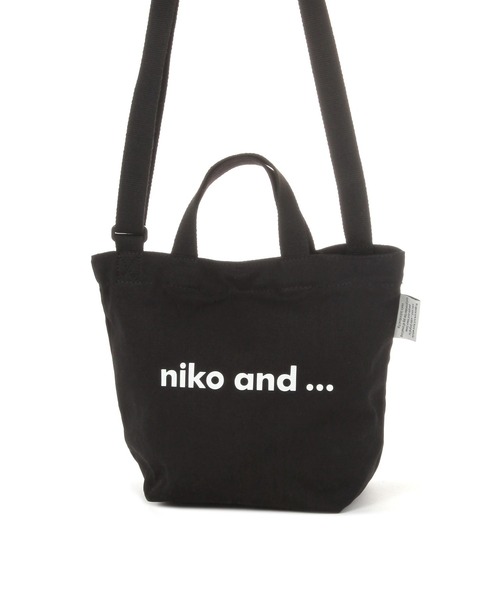 niko and...(ニコアンド)の「オリジナルニコロゴショルダーバッグM(トートバッグ・レディース・ホワイト/ブラック/パープル・0)」の19枚目の写真