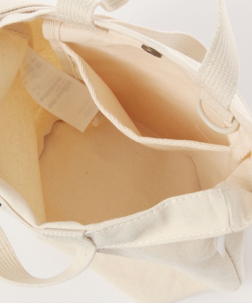 niko and...(ニコアンド)の「オリジナルニコロゴショルダーバッグM(トートバッグ・レディース・ホワイト/ブラック/パープル・0)」の14枚目の写真