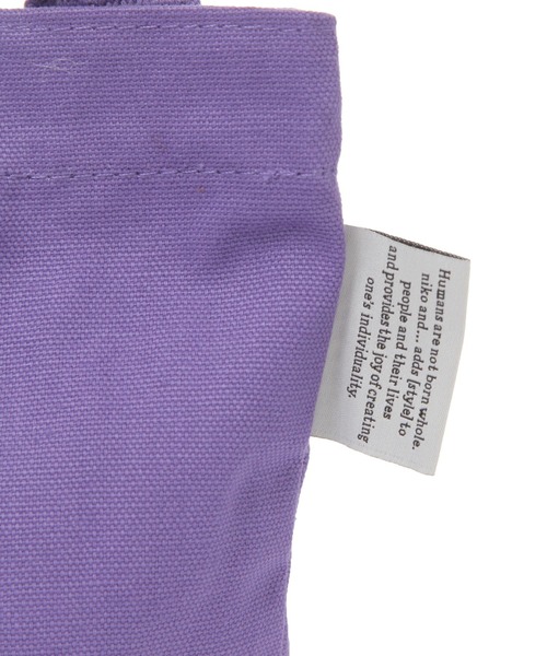 niko and...(ニコアンド)の「オリジナルニコロゴショルダーバッグM(トートバッグ・レディース・ホワイト/ブラック/パープル・0)」の16枚目の写真