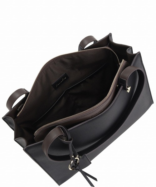 Jewelna Rose(ジュエルナローズ)の「セイディ・トートバッグ A4サイズ 16144(トートバッグ・レディース・アイボリー/グレイッシュベージュ/ブラック/スモークピンク・FREE)」の20枚目の写真