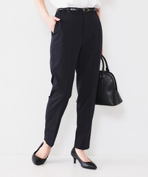 極美品♡UNTITLED アンタイトル パンツスーツ ウール 背抜き　黒 1 S 未使用級☆アンタイトル パンツスーツ セットアップ ウール