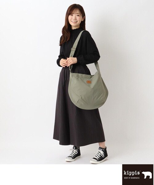 one'sterrace(ワンズテラス)の「Kippis キッピス バルーンショルダー(ショルダーバッグ・レディース・ライトグリーン系/グレー系その他7/ブラック系8・99)」の17枚目の写真