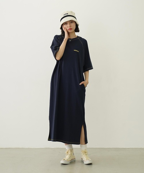 NEW ERA（ニューエラ）の「MILKFED. × NEWERA BAR KNIT HAT（ハット・レディース・オフホワイト/ブラック・ONE SIZE）」の5枚目の写真