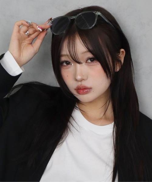 BARELY BLUE（ベアリーブルー）の「【 BARELY BLUE / ベアリーブルー 】 アクリル グラデーション カラー サングラス（サングラス・レディース・ブラック/グレー系/ピンク系/ブラウン・FREE）」の15枚目の写真