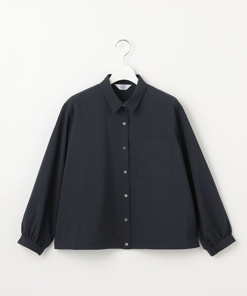 J.PRESS（ジェイプレス）の「【洗える・接触冷感・防シワ・吸水速乾】BREEZE COOL シャツ ブラウス（シャツ/ブラウス・レディース・ネイビー系/ベージュ系/カーキ系/ホワイト系・T13/T15）」の11枚目の写真