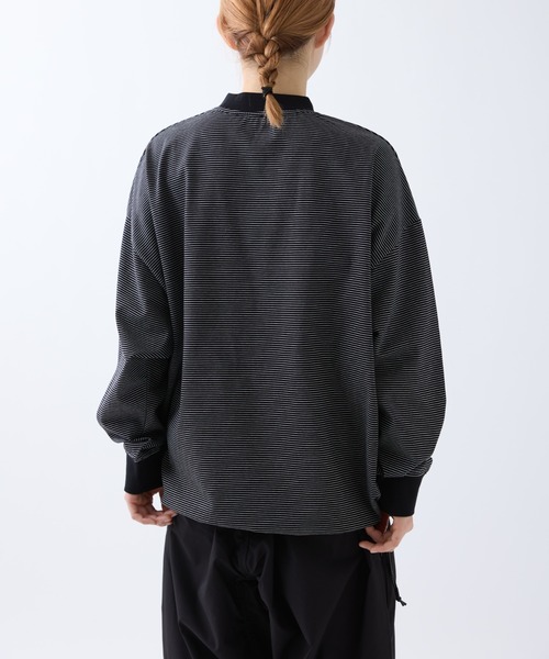 BORDER BALLOON TEE L/S / ボーダーバルーンTEE ロングスリーブ