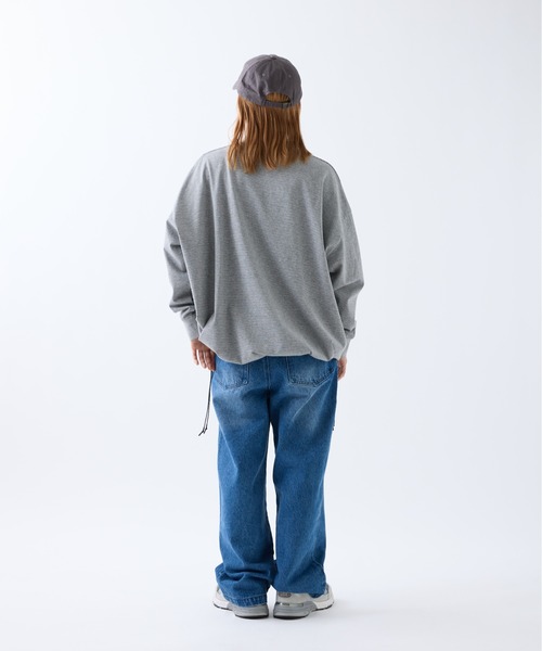 meltum（メルタム）の「【販売終了】BORDER BALLOON TEE L/S