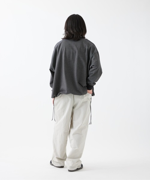 BORDER BALLOON TEE L/S / ボーダーバルーンTEE ロングスリーブ
