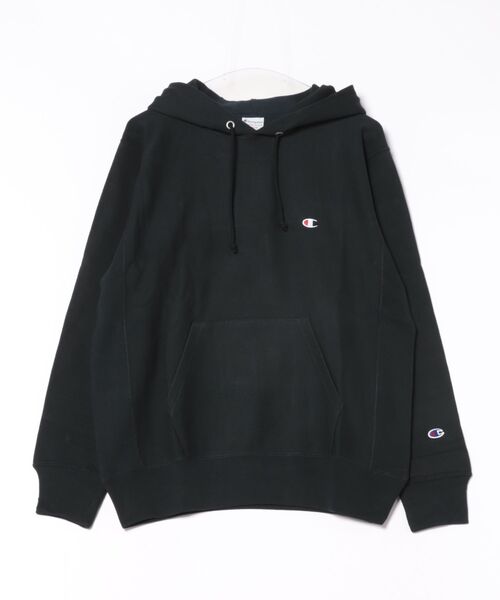 Champion(チャンピオン)の「【Champion】C3-Y131 RW HOODED SWEATSHIRT/フーディー/リバースウィーブ/チャンピオン(Tシャツ/カットソー・メンズ・オリーブ/グレー/オートミール/ブラック/ネイビー・L/XL/M)」の2枚目の写真
