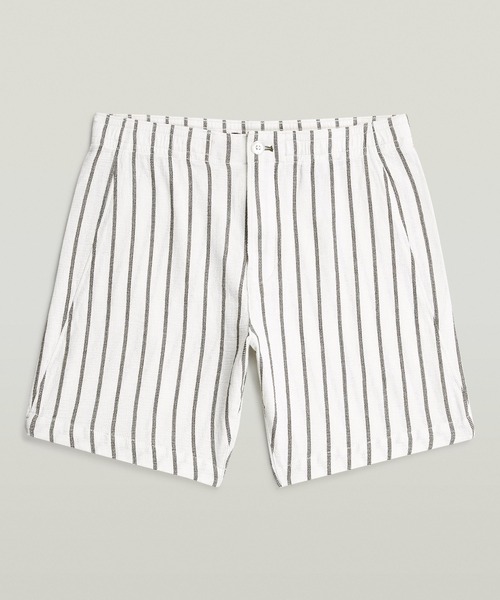 G-STAR(ジースター)の「RESORT SHORT/ストライプリゾートショートパンツ/セットアップ可能(その他パンツ・メンズ・ホワイト系その他/ストライプ・28inch/30inch/32inch/34inch/36inch)」の2枚目の写真