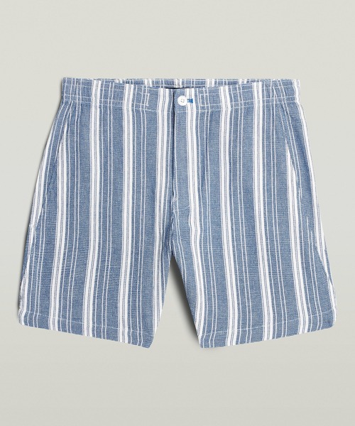 G-STAR(ジースター)の「RESORT SHORT/ストライプリゾートショートパンツ/セットアップ可能(その他パンツ・メンズ・ホワイト系その他/ストライプ・28inch/30inch/32inch/34inch/36inch)」の1枚目の写真