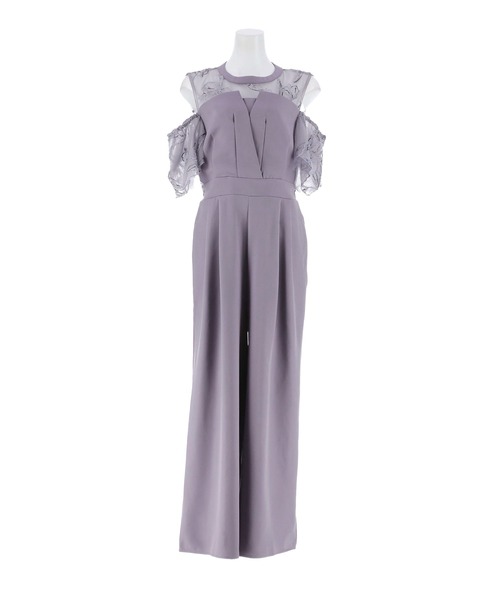 darial（ダリアル）の「【darial】揺れ×着回しで差がつくパンツドレス / 2way fringe lace pants dress 2way フリンジ レース パンツドレス お呼ばれ 結婚式 二次会 成人式 同窓会 セレモニードレス パーティドレス オケージョンドレス（パンツドレス・レディース・ブルー/ブラック/キャメル・L/M/S）」の21枚目の写真