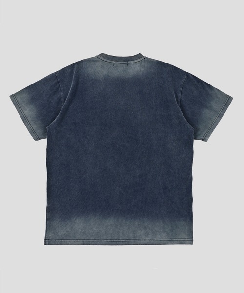 NO COFFEE（ノーコーヒー）の「サルファーダイ エンブロイダリー S/S Tee（Tシャツ/カットソー・メンズ・ブラック/ネイビー・MEDIUM/LARGE/X-LARGE）」の12枚目の写真