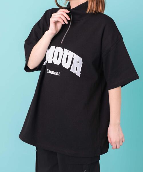 セール】WOND/AMOURハーフジップT（Tシャツ/カットソー）｜WOND