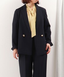 NOLLEY'S LIGHT | 《セットアップ対応》リサイクルリネンライク テーラードジャケット(テーラードジャケット)