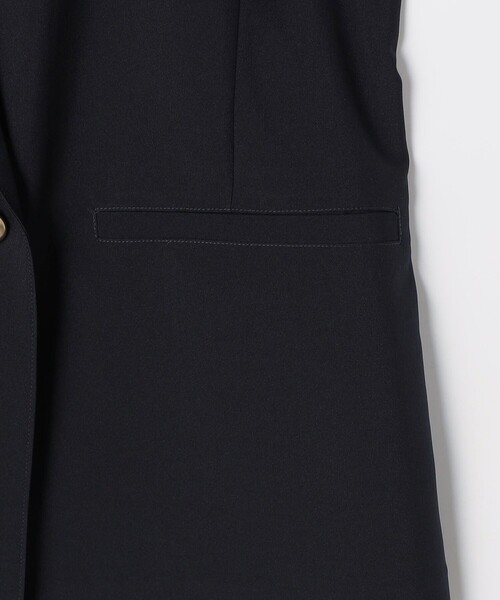 NOLLEY'S LIGHT（ノーリーズライト）の「《セットアップ対応》リサイクルリネンライク テーラードジャケット（テーラードジャケット・レディース・ネイビー/ベージュ・38）」の22枚目の写真