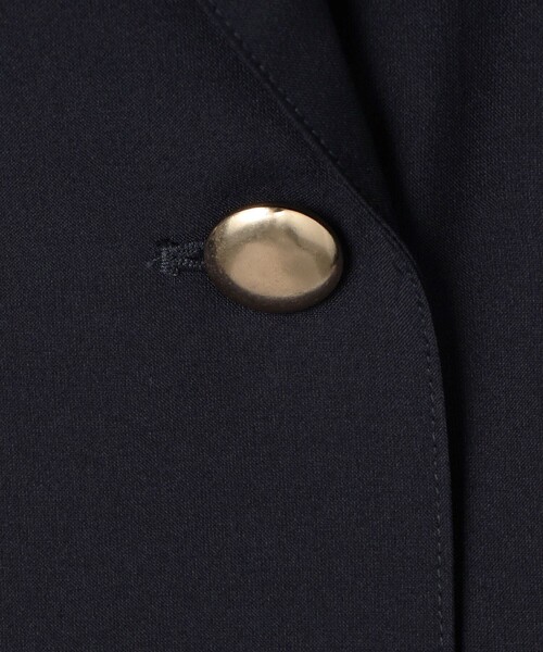 NOLLEY'S LIGHT（ノーリーズライト）の「《セットアップ対応》リサイクルリネンライク テーラードジャケット（テーラードジャケット・レディース・ネイビー/ベージュ・38）」の20枚目の写真