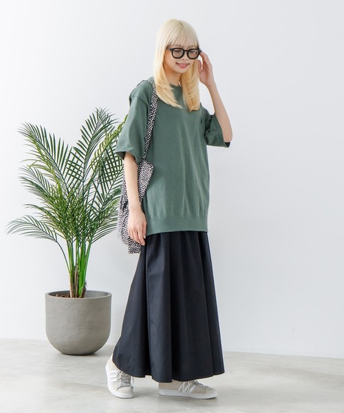 U.S. POLO ASSN.(ユーエスポロアッスン)の「【U.S. POLO ASSN./ユーエスポロアッスン】ワンポイントニットTシャツ(Tシャツ/カットソー・メンズ・ベージュ/カーキ/ブラック/ダークブルー・L/M)」の19枚目の写真