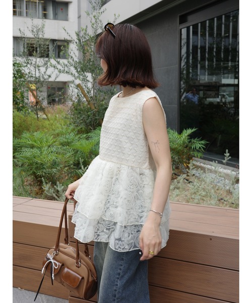 トップス jumelle mix tiered tunic mix tiered tunic #2カラー | ALL | JUMELLE