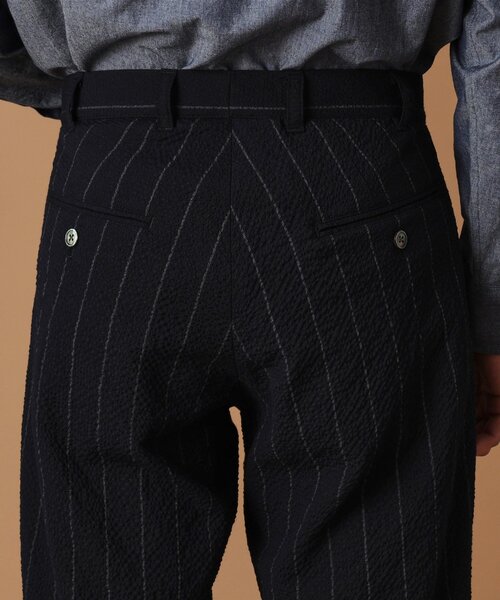 40ｃｔ＆525（フォーティーカラッツアンドゴーニーゴ）の「ウールサッカーストライプパンツ（その他パンツ・メンズ・ネイビー系2・01/02/03/04）」の8枚目の写真