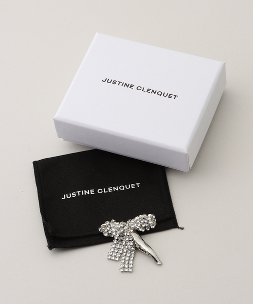 【5/31まで特別価格】JUSTINE CLENQUET ヘアピン Justine Clenquet シルバー ヘアピン Maisie hair clip – unigem