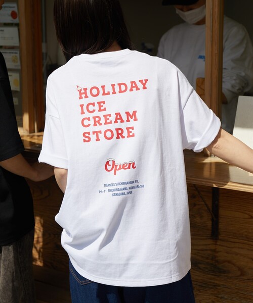 セール】限定展開 HOLIDAY ICECREAM×FREAK'S STORE 別注 ビッグ