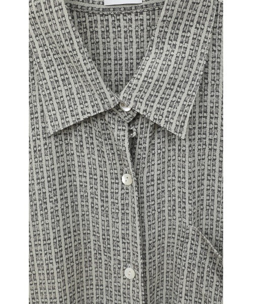 MANOF(マノフ)の「BLUR PATTERN SHIRT(シャツ/ブラウス・レディース・ブルー/ベージュ・FREE)」の22枚目の写真