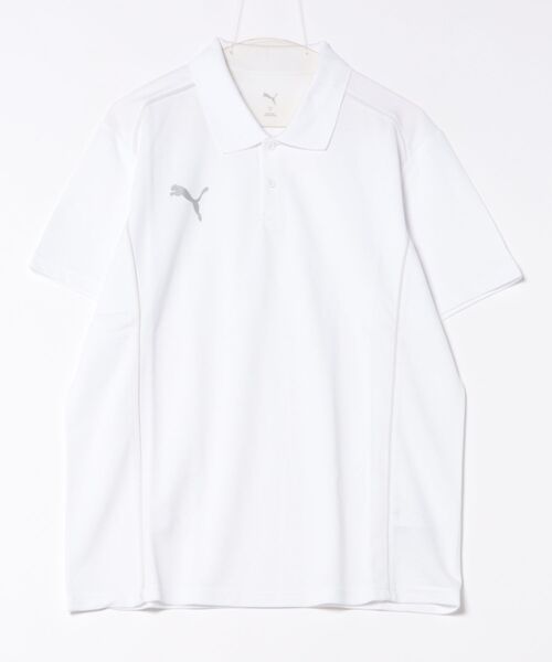 PUMA(プーマ)の「《PUMA》TEAMFINAL カジュアル ポロ(ポロシャツ・メンズ・ブラック/ホワイト・M/L/XL/S/XXL)」の2枚目の写真