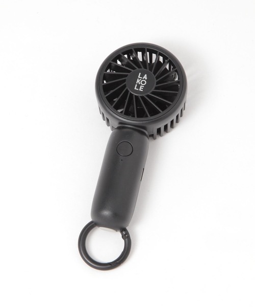 LAKOLE（ラコレ）の「＜累計販売5.7万本!!＞カラビナ付きハンディファン / 284539（生活家電・レディース・オレンジ/ブラック/アイボリー/ライトブルー/グレー・FREE）」の8枚目の写真