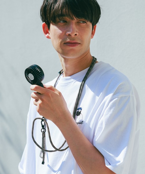 LAKOLE（ラコレ）の「＜累計販売5.7万本!!＞カラビナ付きハンディファン / 284539（生活家電・レディース・オレンジ/ブラック/アイボリー/ライトブルー/グレー・FREE）」の6枚目の写真