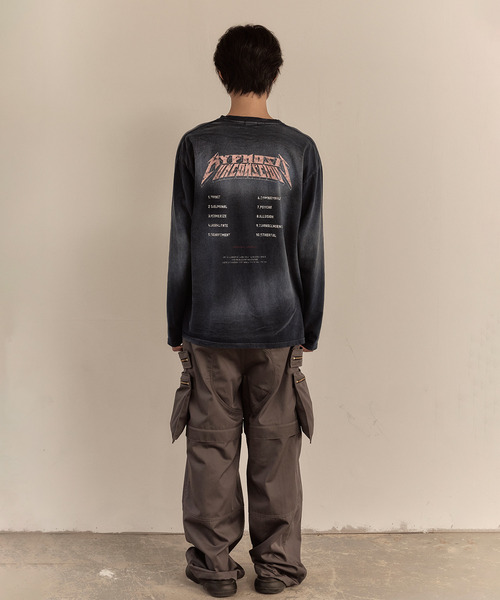 LIBERE（リベーレ）の「LIBERE リベーレ / MULTI ZIP POCKET PANTS ワイドシルエット2WAYカーゴパンツ / 251309-251310-251311（カーゴパンツ・メンズ・チャコール/ブラック/カモフラージュ・MEDIUM/SMALL/LARGE）」の20枚目の写真