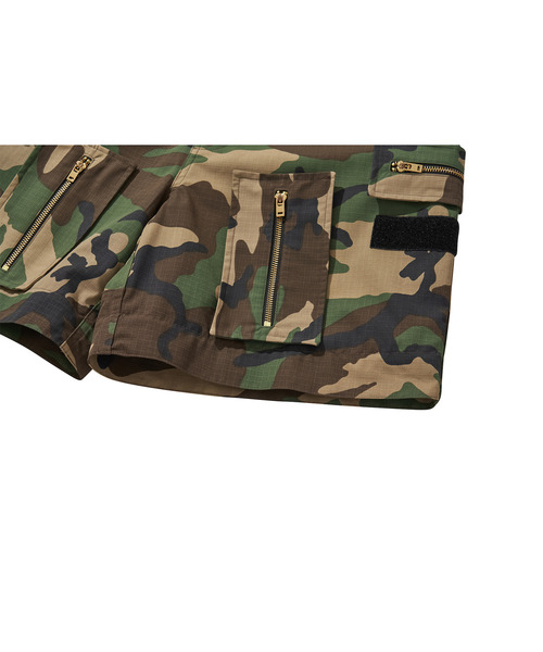 LIBERE（リベーレ）の「LIBERE リベーレ / MULTI ZIP POCKET PANTS ワイドシルエット2WAYカーゴパンツ / 251309-251310-251311（カーゴパンツ・メンズ・チャコール/ブラック/カモフラージュ・MEDIUM/SMALL/LARGE）」の10枚目の写真