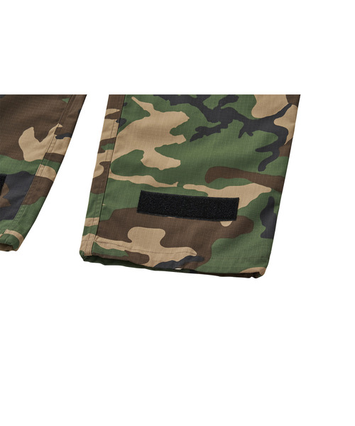 LIBERE（リベーレ）の「LIBERE リベーレ / MULTI ZIP POCKET PANTS ワイドシルエット2WAYカーゴパンツ / 251309-251310-251311（カーゴパンツ・メンズ・チャコール/ブラック/カモフラージュ・MEDIUM/SMALL/LARGE）」の9枚目の写真