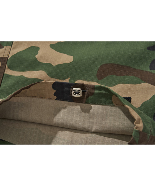 LIBERE（リベーレ）の「LIBERE リベーレ / MULTI ZIP POCKET PANTS ワイドシルエット2WAYカーゴパンツ / 251309-251310-251311（カーゴパンツ・メンズ・チャコール/ブラック/カモフラージュ・MEDIUM/SMALL/LARGE）」の8枚目の写真