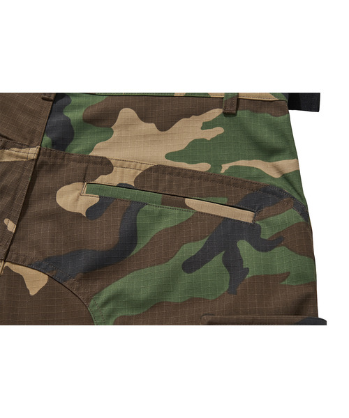 LIBERE（リベーレ）の「LIBERE リベーレ / MULTI ZIP POCKET PANTS ワイドシルエット2WAYカーゴパンツ / 251309-251310-251311（カーゴパンツ・メンズ・チャコール/ブラック/カモフラージュ・MEDIUM/SMALL/LARGE）」の7枚目の写真