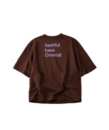 bashful base Oriental（バッシュフルベースオリエンタル）の「【新色追加！/bbO】バックロゴボリュームT（Tシャツ/カットソー）」