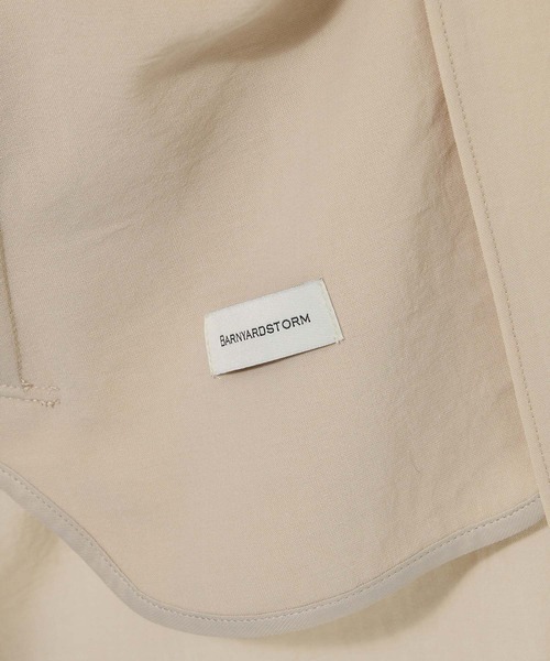 25SS　バンヤードストーム　ポプリンハーフスリーブジャケット ポプリンハーフスリーブジャケット 【JAPAN FABRIC】ハンド