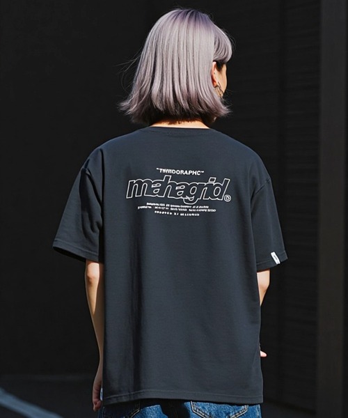 【mahagrid】25SS★ BACK THIRD LOGO TEE 2b7405bea41a673ddc63985f8069a7